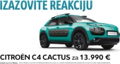 Akcija za Citroen C4 Cactus
